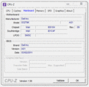 Информация о системе:  CPUZ Mainboard