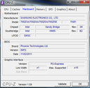 Информация о системе: CPUZ Mainboard