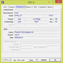 CPU-Z: информация о материнской плате
