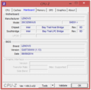 CPU-Z: информация о материнской плате