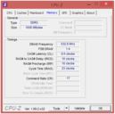 CPU-Z: информация об ОЗУ