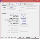 CPU-Z: информация об ОЗУ