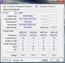 Информация о системе: CPUZ RAM SPD