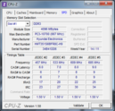 Информация о системе: CPUZ RAM SPD