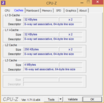 CPU-Z: информация о кэшах