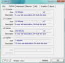 Информация о системе: CPUZ Cache