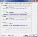 Информация о системе: CPUZ Cache