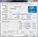 Информация о системе: CPUZ CPU