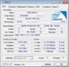 Информация о системе CPUZ CPU