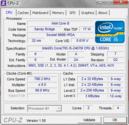 Информация о системе: CPUZ CPU