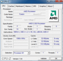 Информация о системе: CPUZ CPU