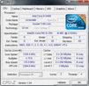 Информация о системе CPUZ CPU