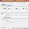 CPU-Z: информация о системе (системная плата)