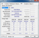 Информация о системе: CPUZ RAM SPD