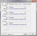 Системная информация: CPUZ Cache