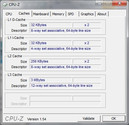 Системная информация: CPUZ Cache