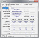 Системная информация: CPUZ RAM SPD