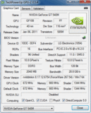 Информация о системе: GPUZ GT 540M