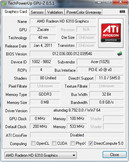 Системная информация GPUZ HD 6310