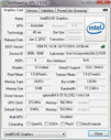 Информация о системе GPUZ Intel HD