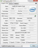 Информация о системе: Intel HD Graphics 3000