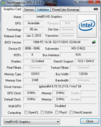 Информация о системе GPUZ Intel HD