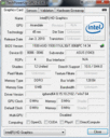 Информация о системе GPUZ Intel HD