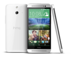 HTC One E8 доступен в белой или черной расцветке.
