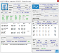 Сводная системная информация NUC6i5SYH