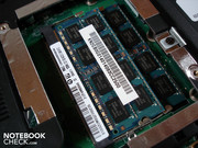 Оба слота памяти уже заняты, каждый содержит по 2048 Мб DDR3-RAM