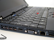 Кроме того, в ноутбук можно встроить широкополосный модем, что повышает мобильность X200s.