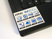 MSI оснащает ноутбук широким набором портов.