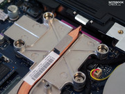 Мощный процессор T9800 и видеокарта ATI HD4650 встроены в наш тестовый образец.