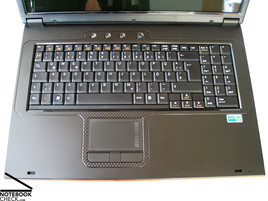 mySN XMG7 (Clevo M570TU) Клавиатура