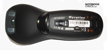 Gyration Air Mouse Go Plus клавиши