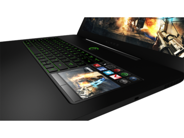 Razer Blade Pro: интерфейс SwitchBlade крупным планом