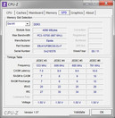 Информация о системе: CPUZ RAM SPD