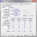 CPU-Z: информация о SPD