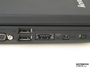 USB 2.0 + USB/eSATA – USB 3.0 на борту нет.