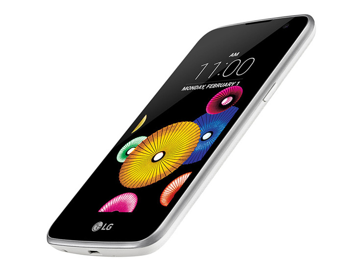 LG K4 LTE. Смартфон предоставлен Notebooksbilliger.de