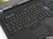 Вы найдете обычную клавиатуру Thinkpad, хотя не слишком удачно выполненную.