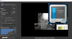 Cinebench R15, один поток
