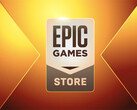 Пять игр в настоящее время доступны для бесплатной игры в Epic Games Store, логотип на фото.
