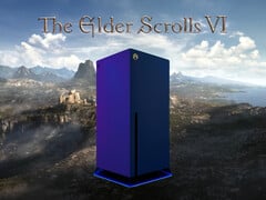 Баннер игры «The Elder Scrolls 6» с изображением консоли Xbox