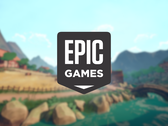 Игровой скриншот с логотипом Epic Games сверху.