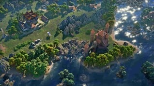 Карта мира в игре HoMM III R отличается полностью трехмерной средой и свободным управлением камерой.