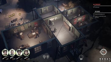 На картинке: Скриншот игрового процесса из игры Partisans 1941.
