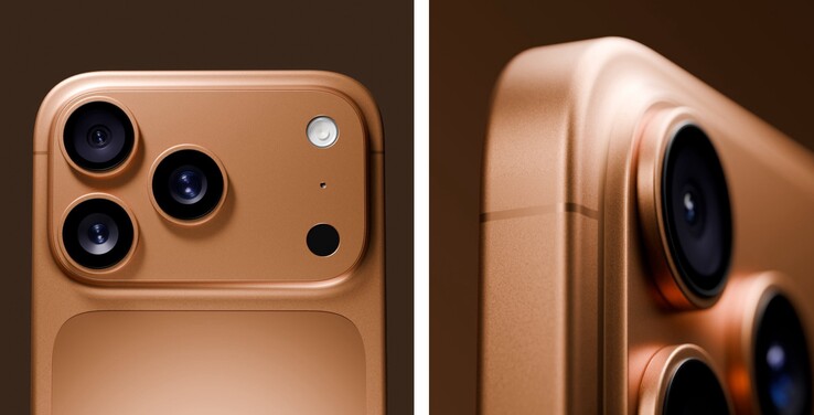 Ожидается, что iPhone 17 Pro будет иметь алюминиевый корпус и значительно больший модуль камеры. (Источник изображения: @MajinBuOfficial)