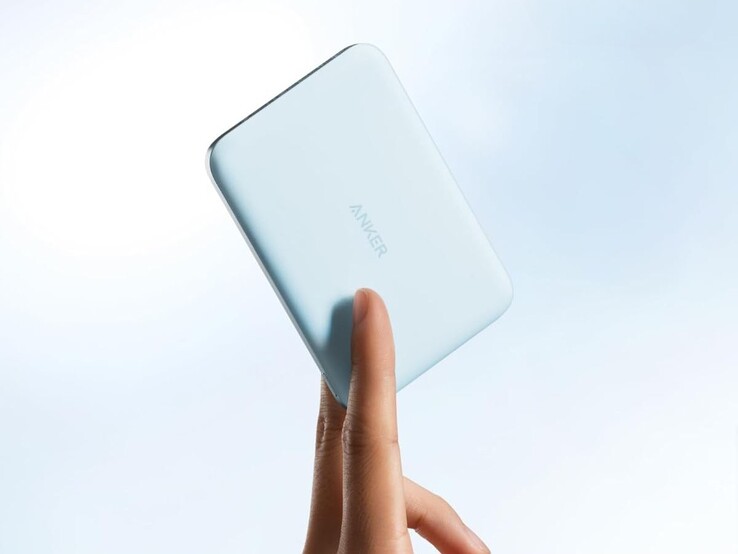 Anker Nano Power Bank (5K, MagGo, Slim) в синем цвете