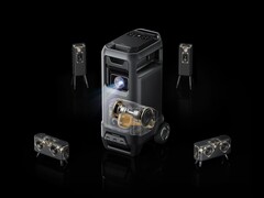 Мобильная кинотеатральная станция Soundcore Nebula X1 Pro от Anker (на фото) будет собираться на Kickstarter. (Источник изображения: Anker)